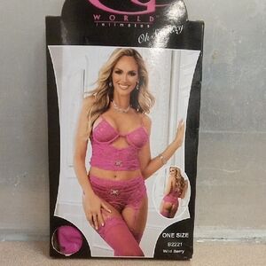 Pink Lingerie Set